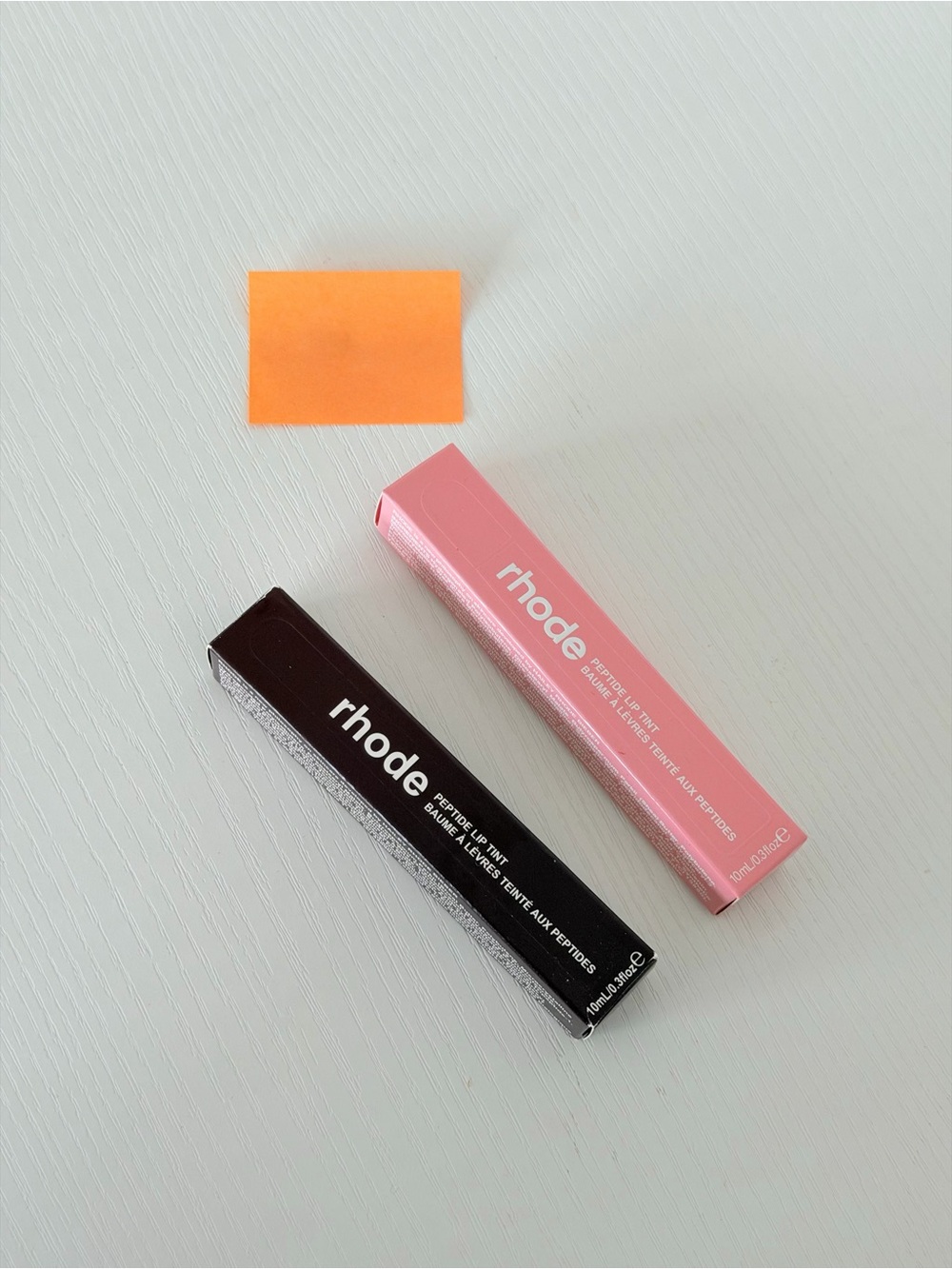 Rhode Sheer pink & Espresso (2) new packed